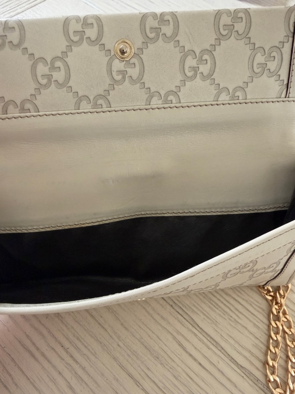 Gucci Guccissima Leather Continental Wallet W/ COA - Picture 9 of 10
